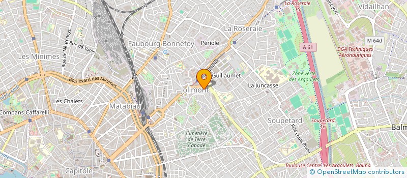 localisation de l'entreprise AIR MONDE CULTURE à TOULOUSE