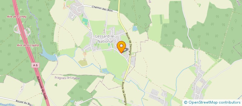 localisation de l'entreprise AIR MONTAGE VENTILATION  LESSARD-LE-NATIONAL