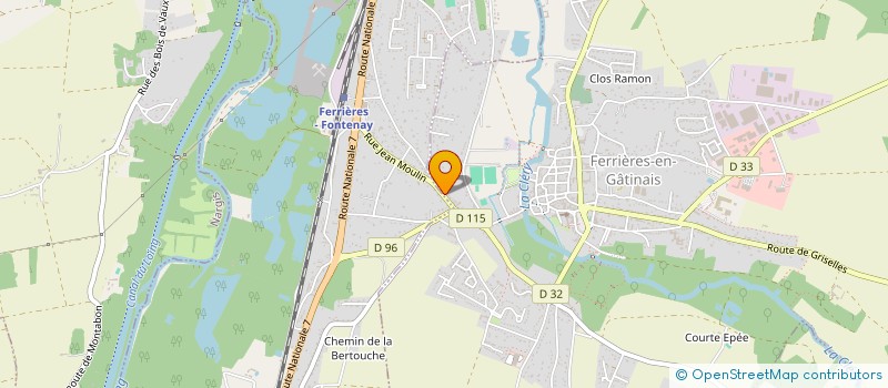 localisation de l'entreprise AIR'N'FIRE  FERRIERES-EN-GATINAIS