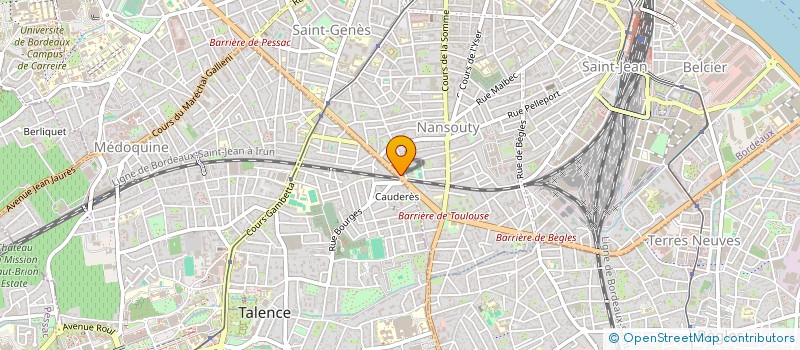 localisation de l'entreprise AIR NET'SERVICES  BORDEAUX