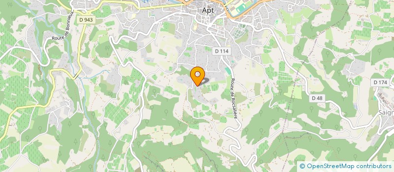 localisation de l'entreprise AIR'O  APT