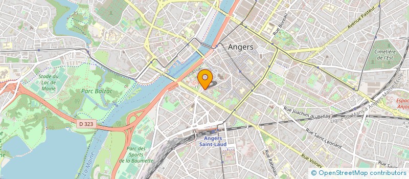 localisation de l'entreprise AIR OPS à ANGERS
