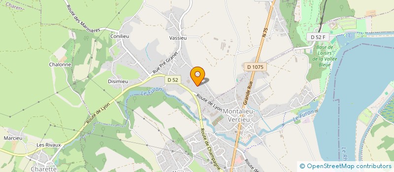 localisation de l'entreprise AIR PARTNERS  PORCIEU-AMBLAGNIEU