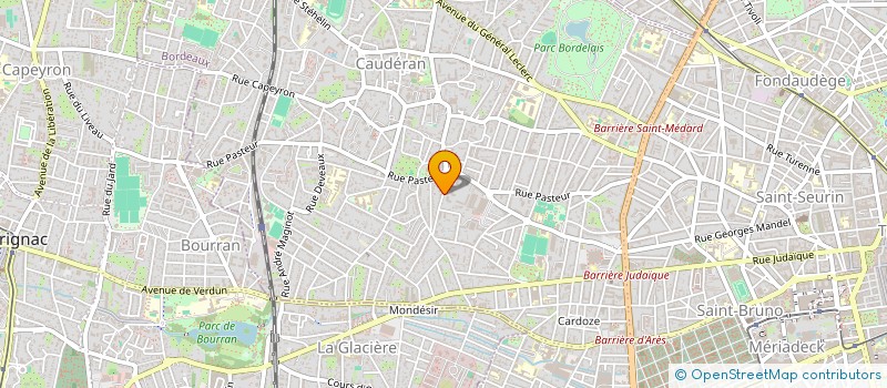 localisation de l'entreprise AIR PASSION AQUITAINE (A.P.A) à BORDEAUX