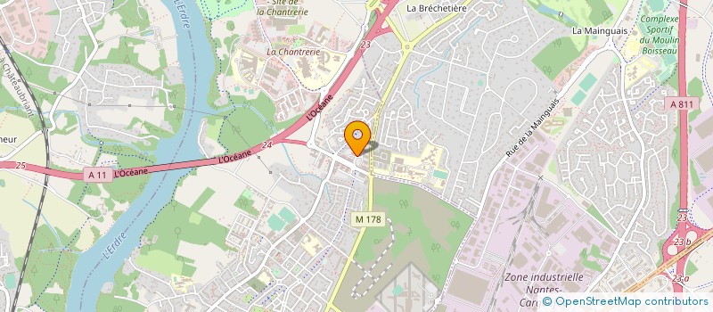 localisation de l'entreprise AIR PAYS DE LA LOIRE à NANTES