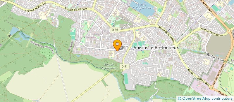 localisation de l'entreprise AIR PERFECT  VOISINS-LE-BRETONNEUX