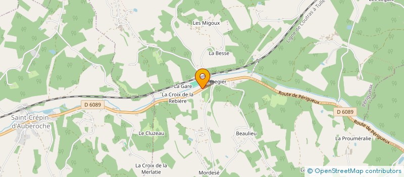 localisation de l'entreprise AIR PERIGORD  BASSILLAC ET AUBEROCHE