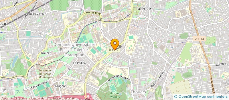 localisation de l'entreprise AIR PION  TALENCE