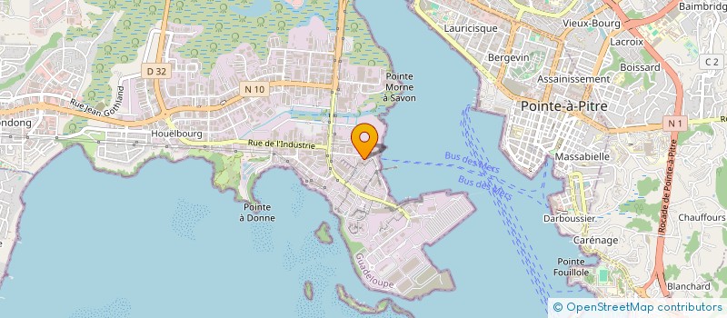 localisation de l'entreprise AIR PLUS  BAIE-MAHAULT