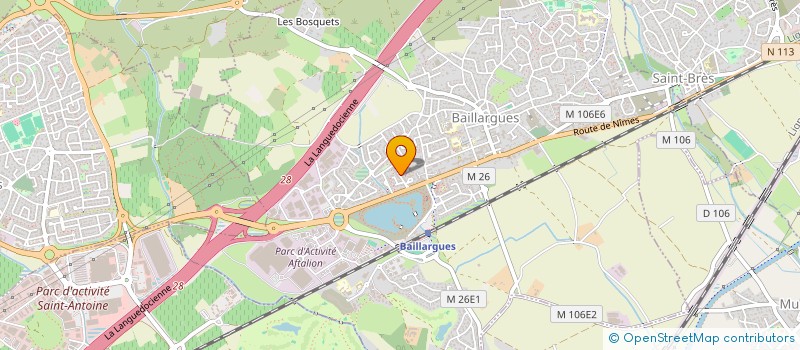 localisation de l'entreprise AIR'PREX INDUSTRIE  SAINT-AUNES