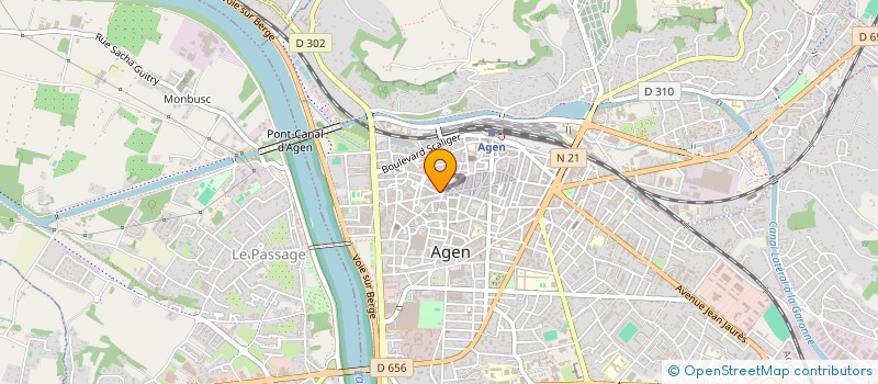 localisation de l'entreprise AIR PRO OFFICE à AGEN