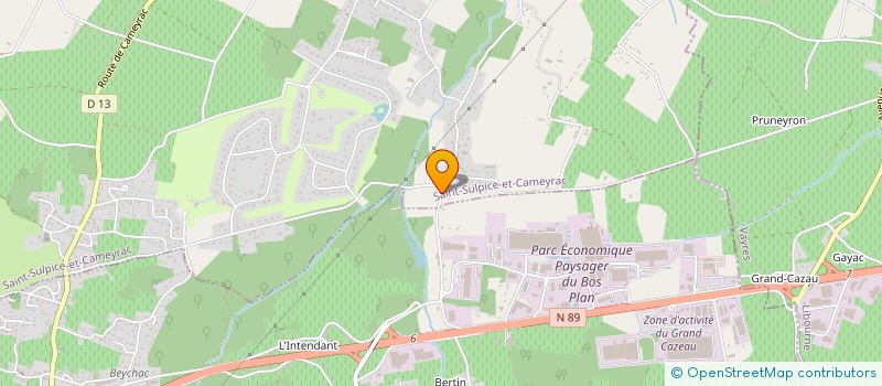 localisation de l'entreprise AIR PRO SANTE à SAINT-SULPICE-ET-CAMEYRAC