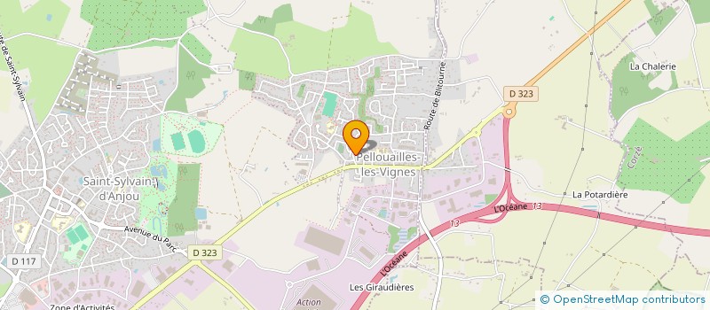 localisation de l'entreprise AIR PUR 2000 à VERRIERES-EN-ANJOU