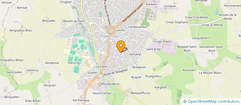 localisation de l'entreprise AIR PUR BRETAGNE  PLABENNEC