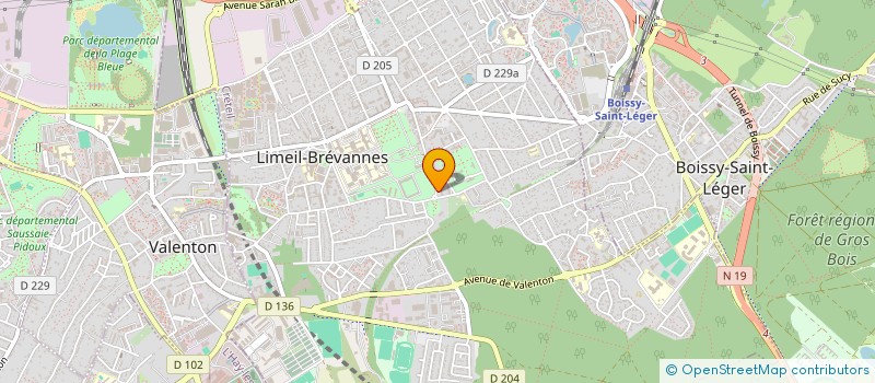 localisation de l'entreprise AIR-S FAST à LIMEIL-BREVANNES