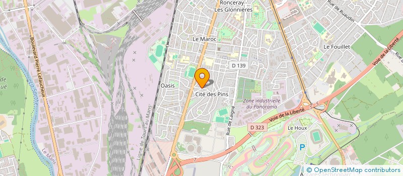 localisation de l'entreprise AIR SARTHE ORGANISATION à LE MANS