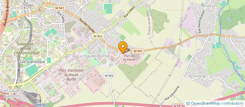 localisation de l'entreprise AIR SCANNER à VILLENEUVE-D'ASCQ