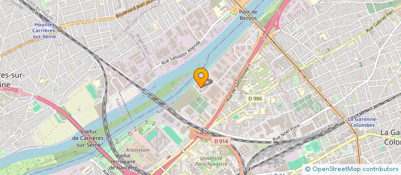 localisation de l'entreprise AIR SELECT  NANTERRE