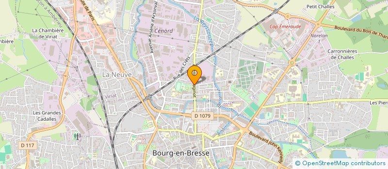 localisation de l'entreprise AIR SERVICE à BOURG-EN-BRESSE