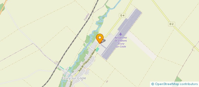 localisation de l'entreprise AIR SERVICES à ECURY-SUR-COOLE