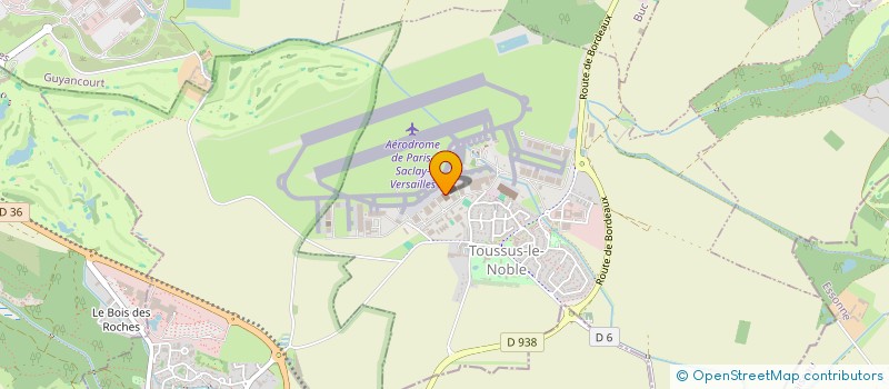 localisation de l'entreprise AIR SERVICES GROUP à TOUSSUS-LE-NOBLE