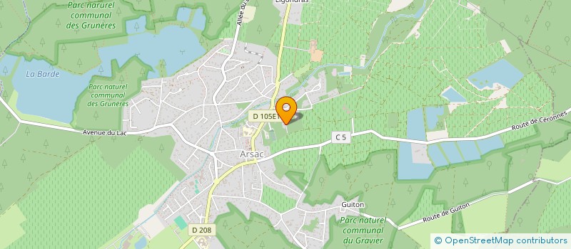 localisation de l'entreprise AIR SN  CUSSAC-FORT-MEDOC