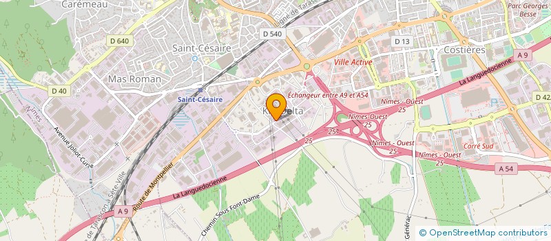 localisation de l'entreprise AIR SOLAIRE FRANCE  NIMES