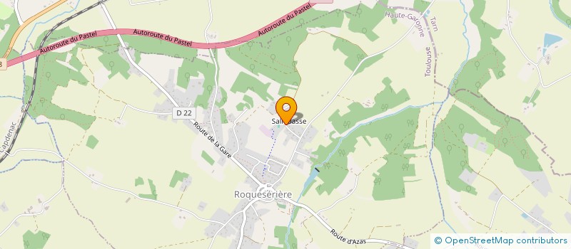 localisation de l'entreprise AIR SOLUTIONS THERMIQUES  ROQUESERIERE