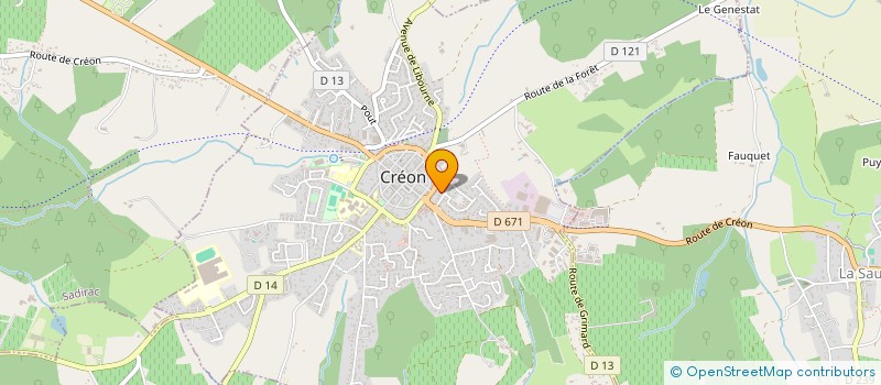 localisation de l'entreprise AIR SPIRIT  CREON