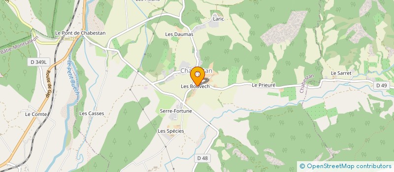 localisation de l'entreprise AIR STORM  CHABESTAN