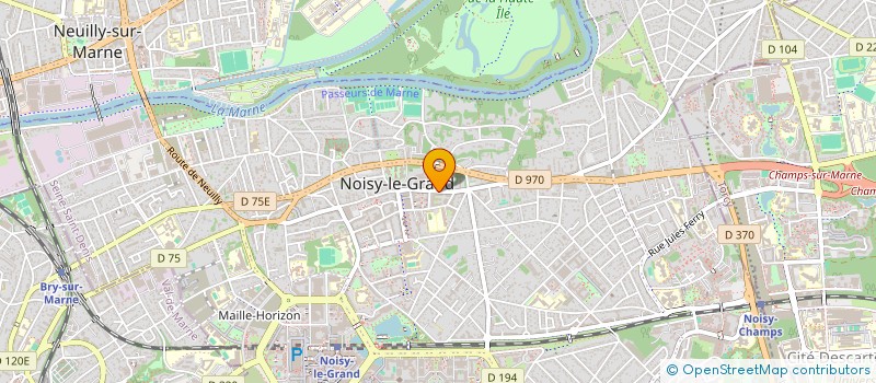 localisation de l'entreprise AIR STUDIO  NOISY-LE-GRAND