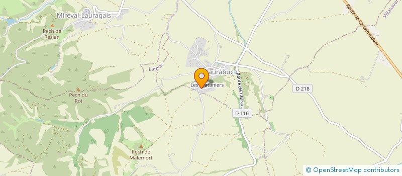 localisation de l'entreprise AIR SUD  LAURABUC