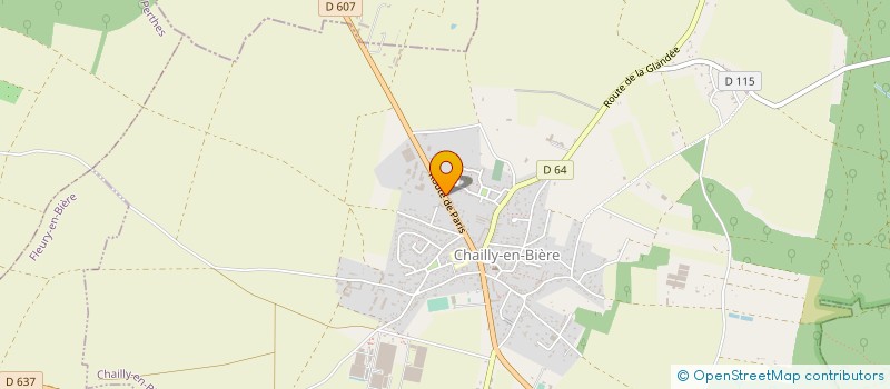 localisation de l'entreprise AIR TECHNIQUE MULTI SERVICES à CHAILLY-EN-BIERE