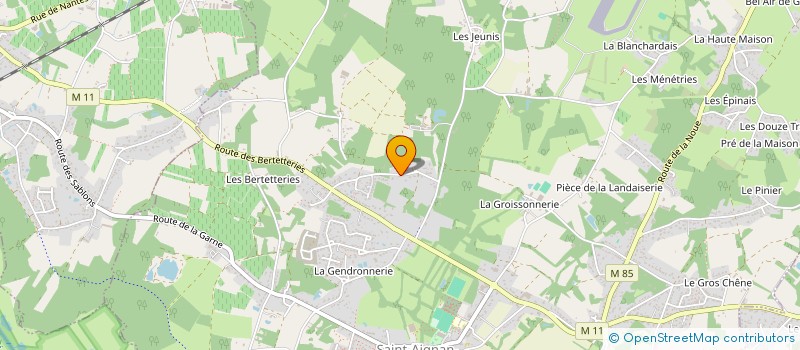 localisation de l'entreprise AIR TO TRAVEL  SAINT-AIGNAN-GRANDLIEU