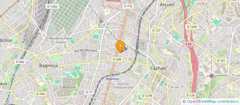 localisation de l'entreprise AIR TOULOUSE  CACHAN
