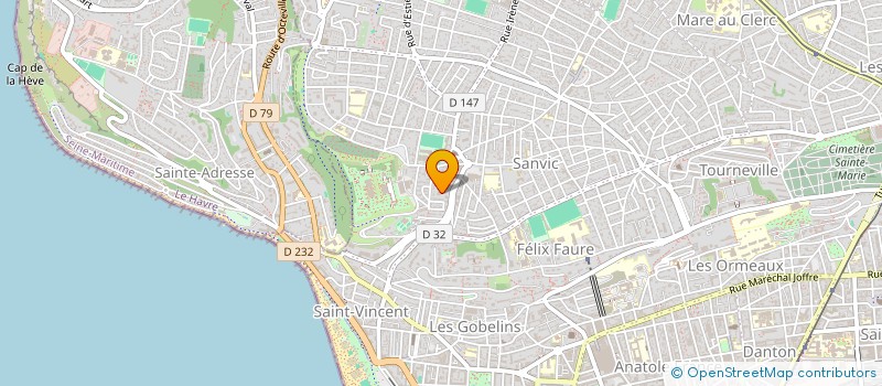 localisation de l'entreprise AIR TRAIL ONE à LE HAVRE