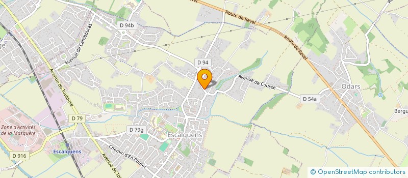 localisation de l'entreprise AIR'UP CONSEIL  ESCALQUENS