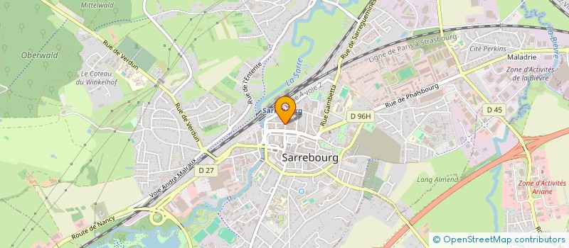 localisation de l'entreprise AIR VIKING LOCATION à SARREBOURG