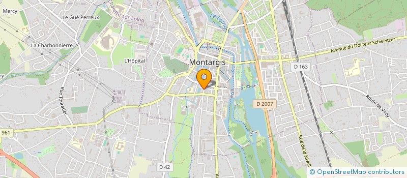 localisation de l'entreprise AIR VISION CENTRE à MONTARGIS