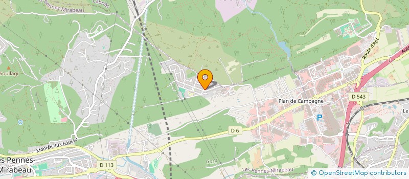 localisation de l'entreprise AIR VOILERIE à LES PENNES-MIRABEAU
