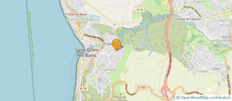 localisation de l'entreprise AIR'WEST (AWE)  SAINT-PAUL