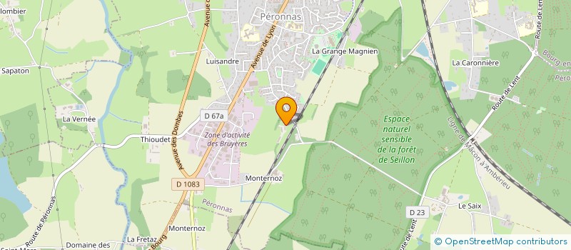 localisation de l'entreprise AIR2 à PERONNAS