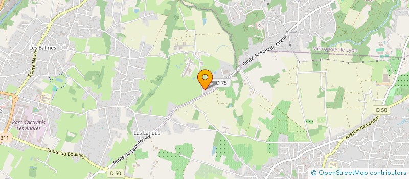 localisation de l'entreprise AIR2L  BRINDAS