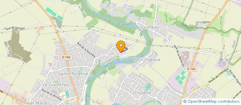 localisation de l'entreprise AIRAES  NIORT