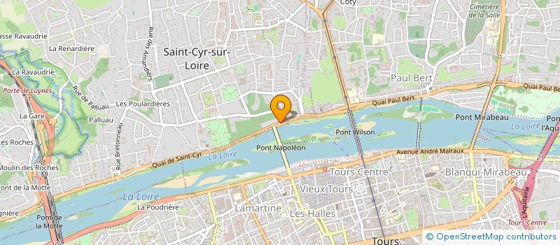 localisation de l'entreprise AIRAIN CONCEPT  SAINT-CYR-SUR-LOIRE