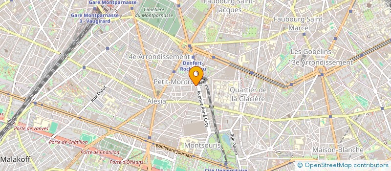 localisation de l'entreprise AIRANE ADELLOUCH à PARIS