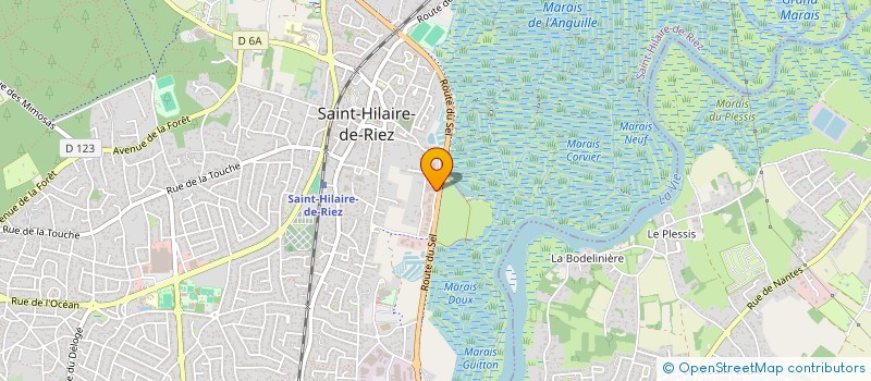 localisation de l'entreprise AIRAUD JEAN-MICHEL MARTINEAU MICHELE  SAINT-HILAIRE-DE-RIEZ