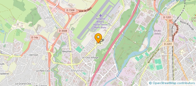 localisation de l'entreprise AIRAY OCCASIONS à ANNECY