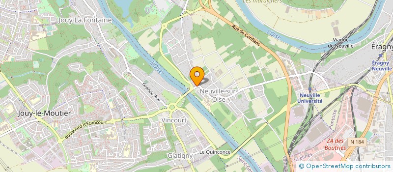 localisation de l'entreprise AIRBHAPPY  NEUVILLE-SUR-OISE