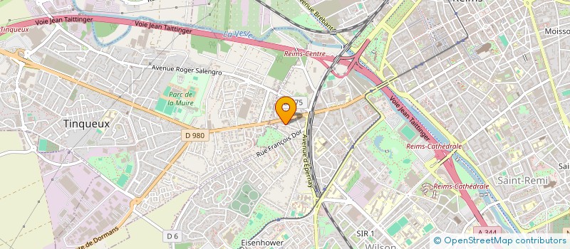 localisation de l'entreprise AIRBIO FILTER  REIMS